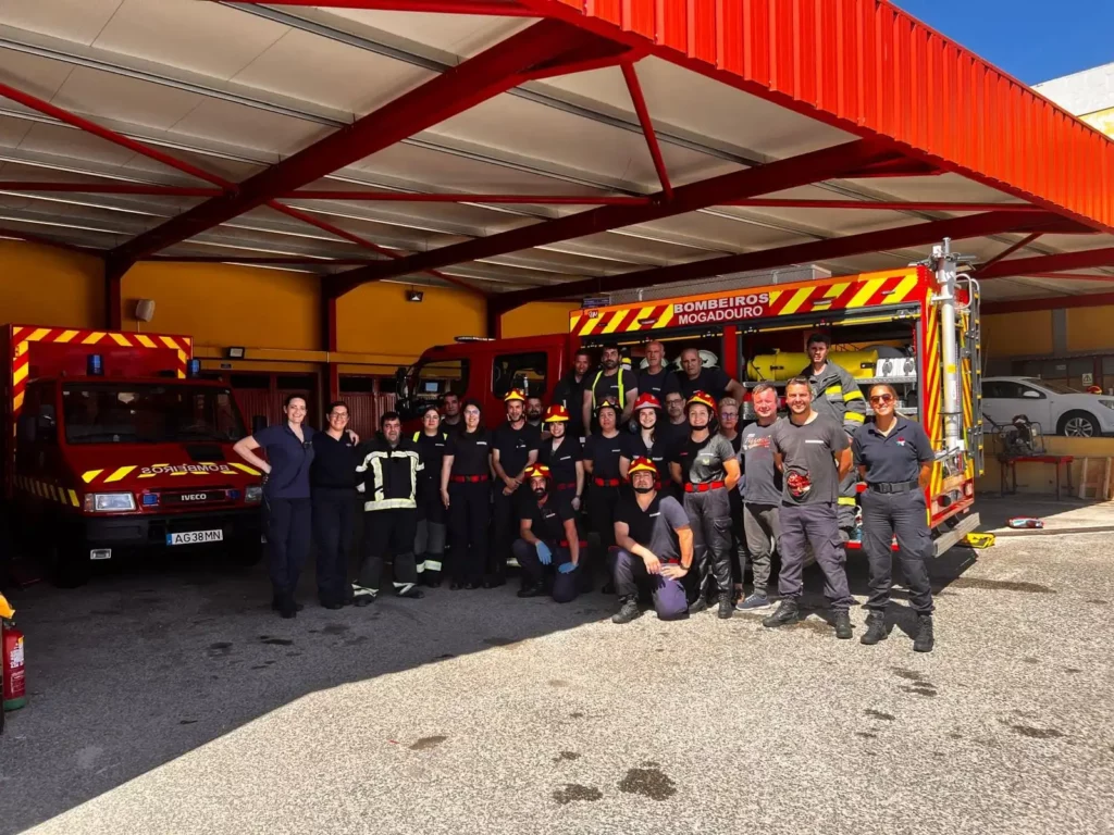 Curso de Tripulante de Ambulância de Socorro nos Bombeiros de Mogadouro
